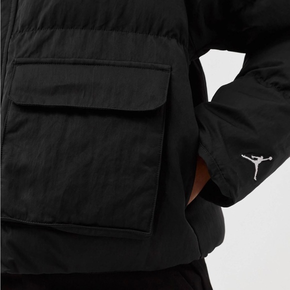 Jordan Womens Flight Puffer Core Black DR0546 010 - Picture 8 of 9